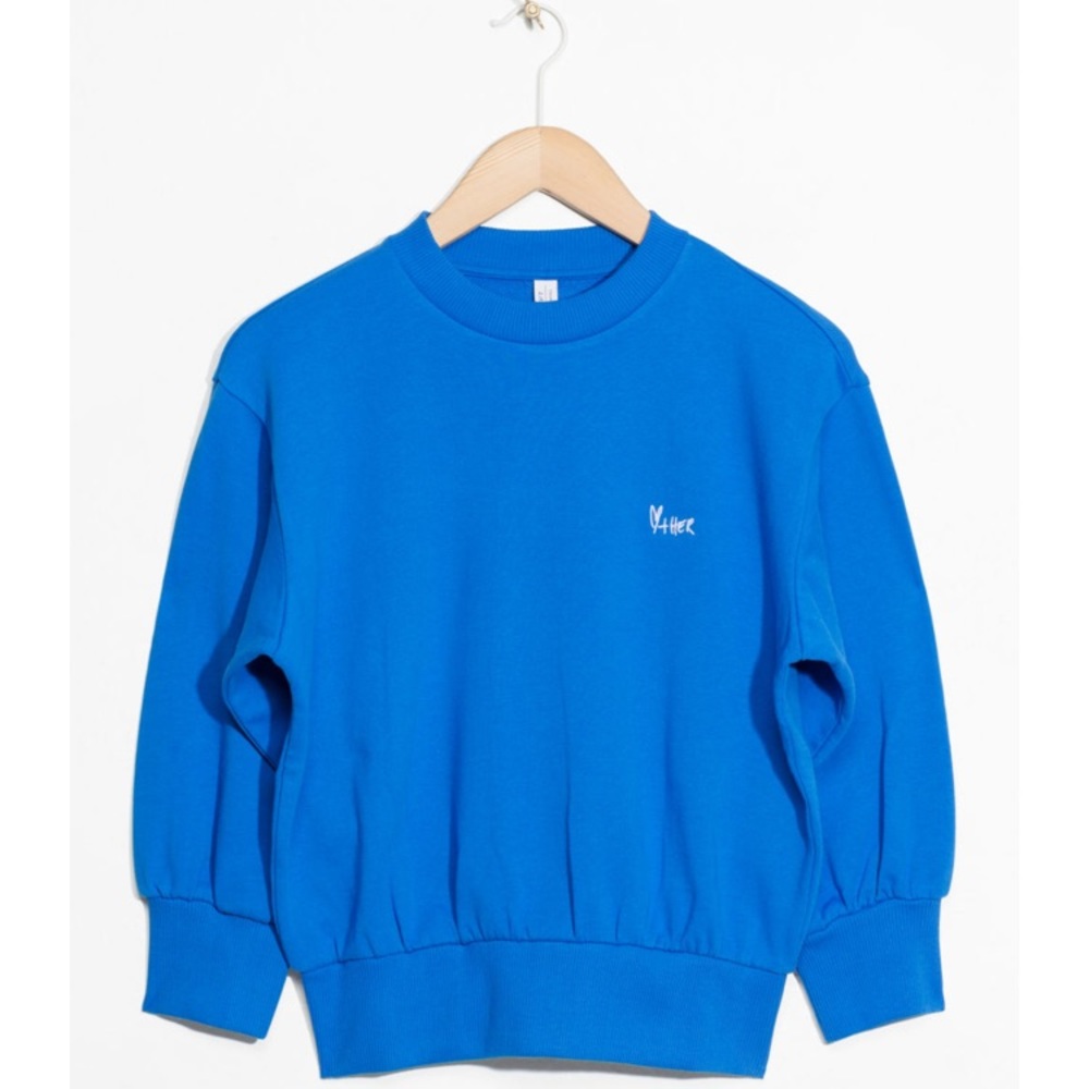 Embroidered Cropped Pullover - Picture 4 of 6